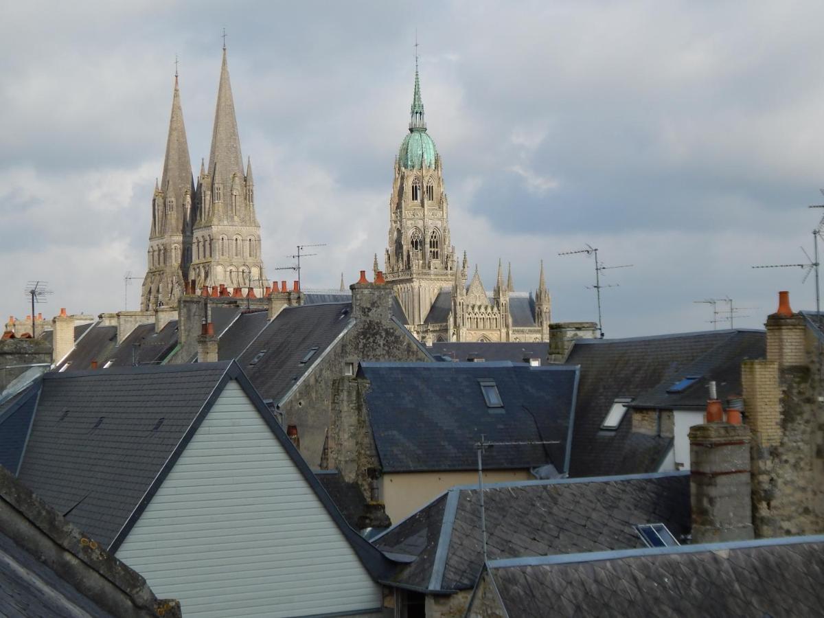 Au Coeur Du Centre Historique Appartement Bayeux Kamer foto